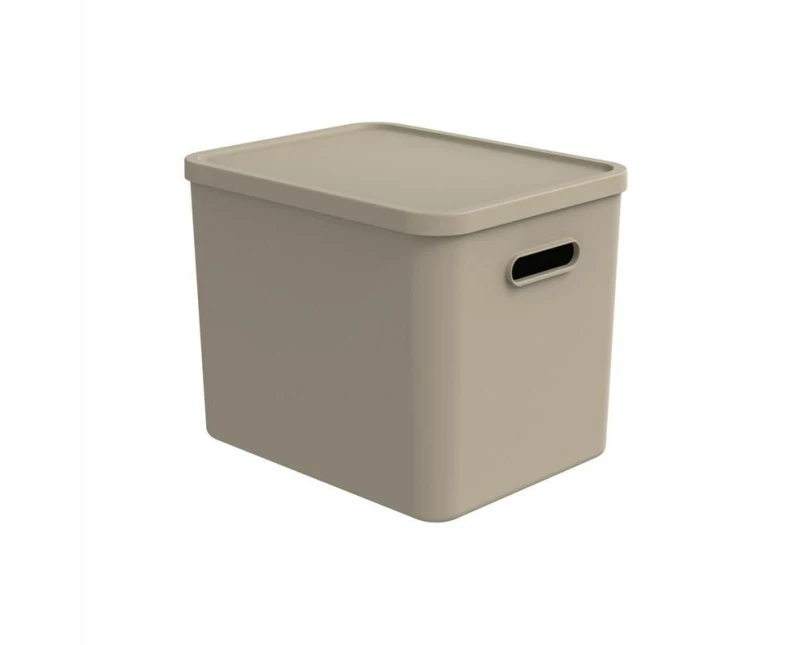 Rotho Babydesign Spielzeugbox KAYO L Cappuccino