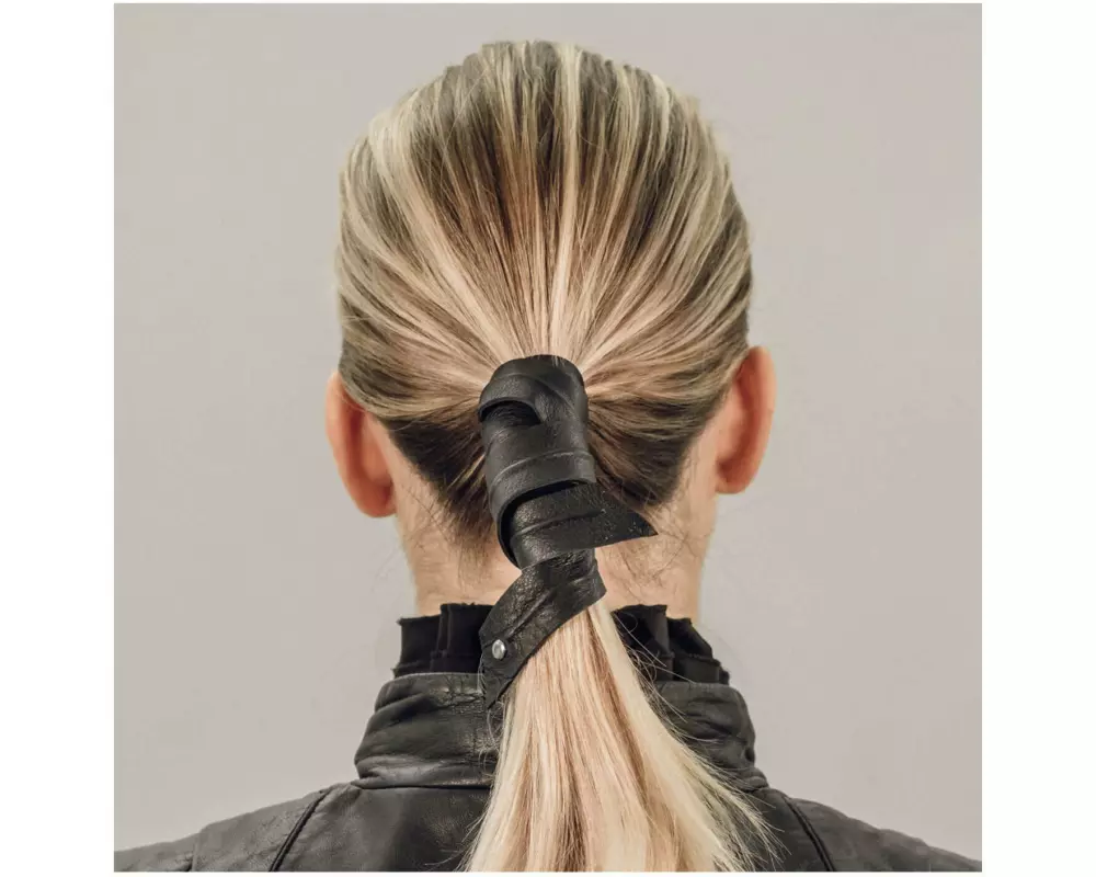 corinne Lederband Long Bendable Lederband Long Bendable Schwarz