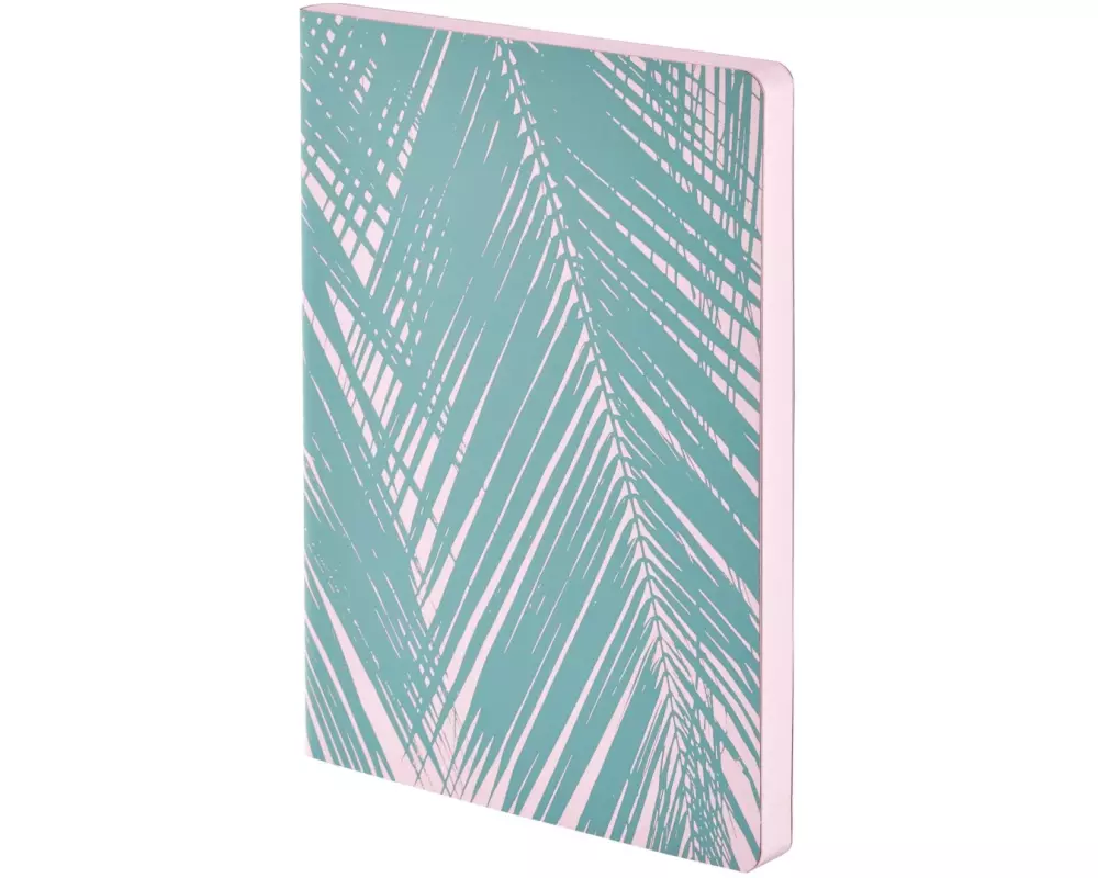 Nuuna Notizbuch Colour Clash L Light Baby Beach, 22 x 16.5 cm, Dot