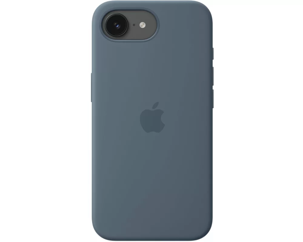 APPLE iPhone 17e Silicone Case with MagSafe Anchor Blue