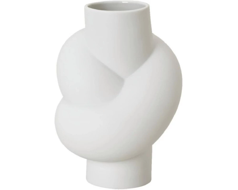 Rosenthal Vase Node 14 cm Weiss matt