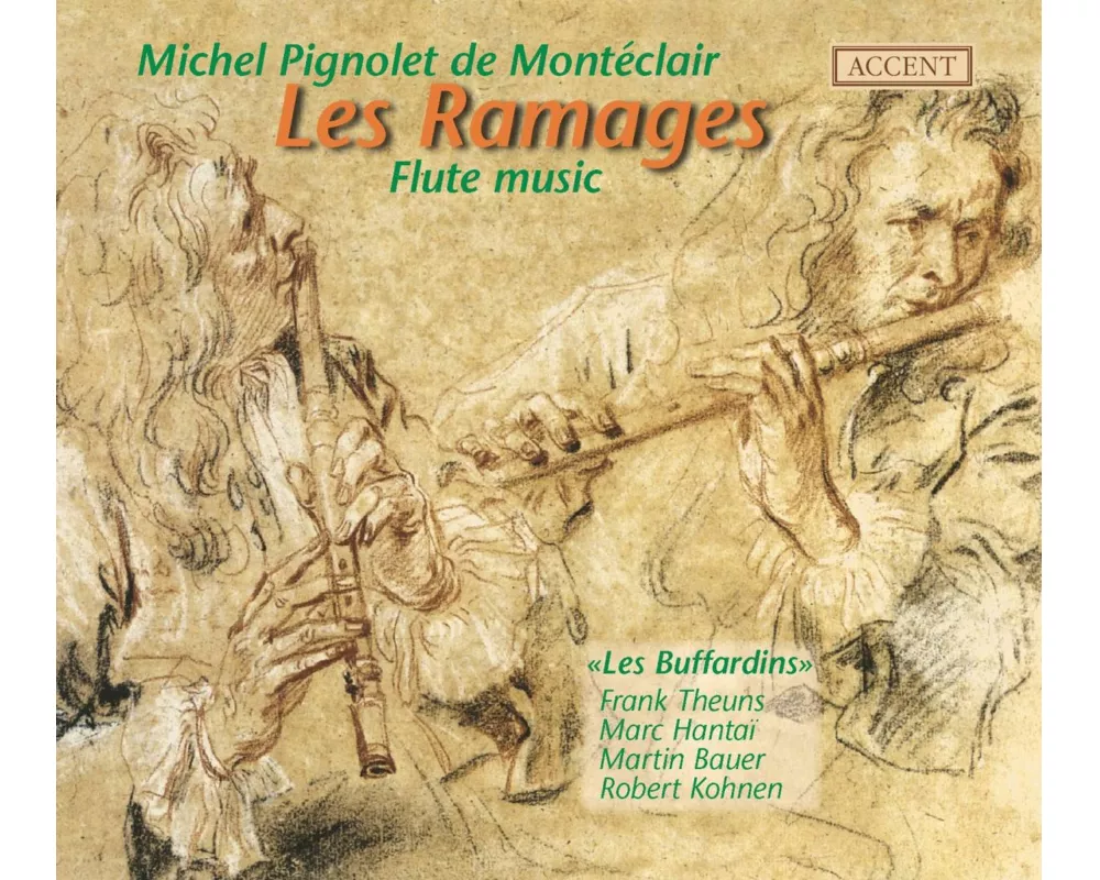 Michel Pignolet de Monteclair - Les Ramages - Flut