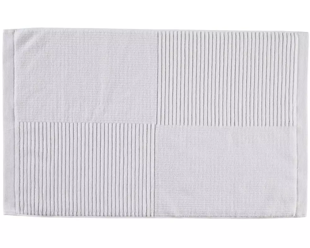 Zone Denmark Badteppich Classic 80 x 50 cm, Weiss