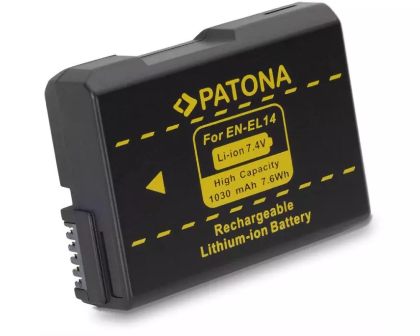 Patona Digitalkamera-Akku EN-EL14-decoded