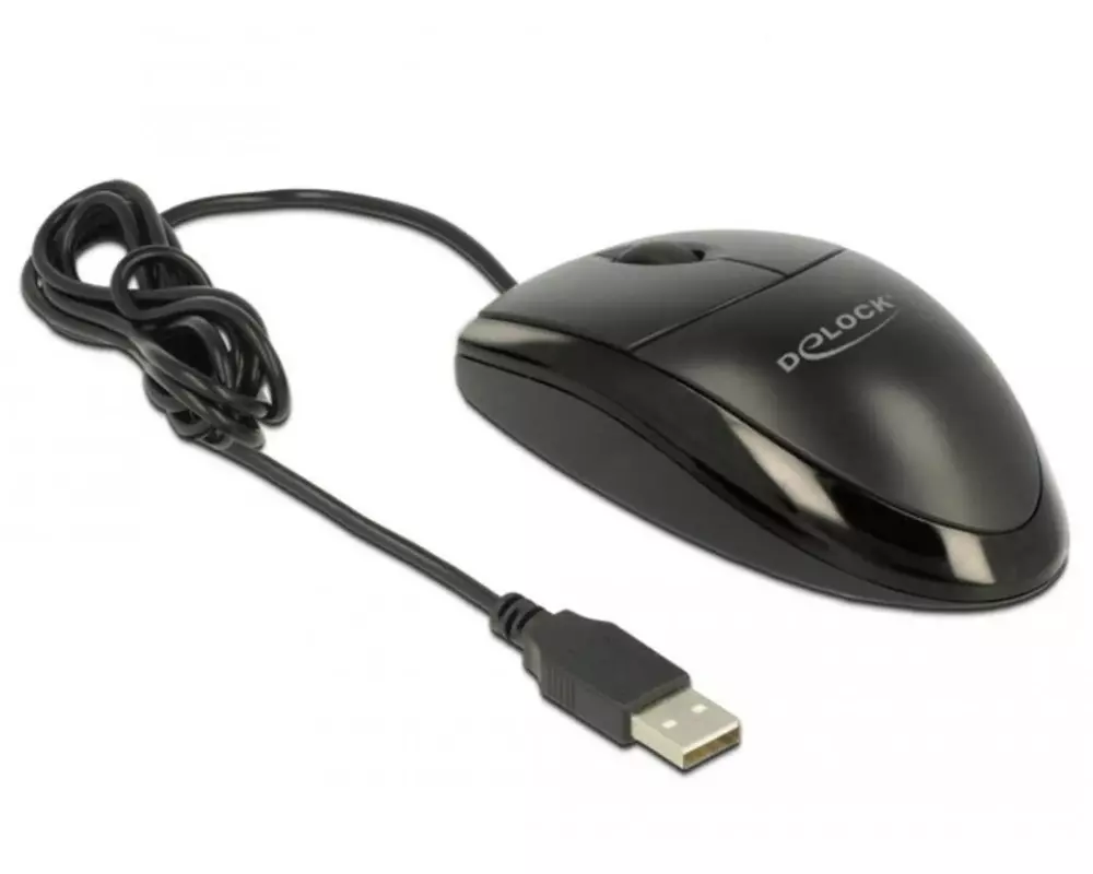 Delock Maus 12530 USB Desktop Lautlos