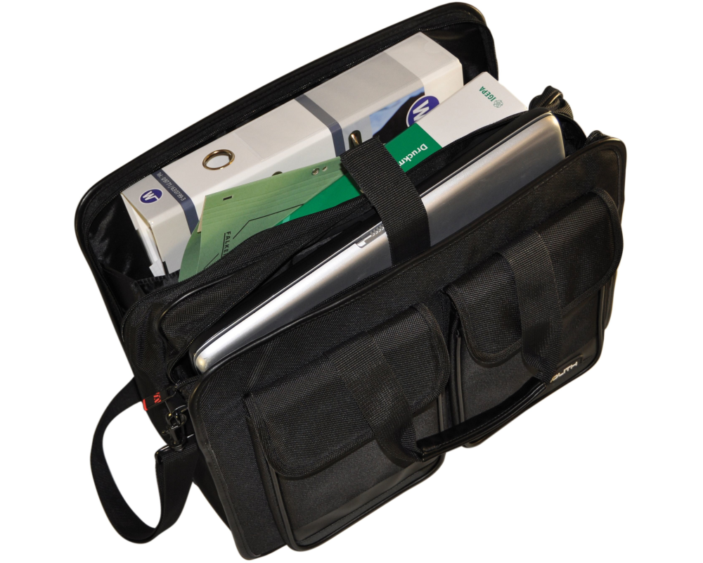 MONOLITH Aktentasche Nylon 2000002375 Schwarz, 430x320x200mm