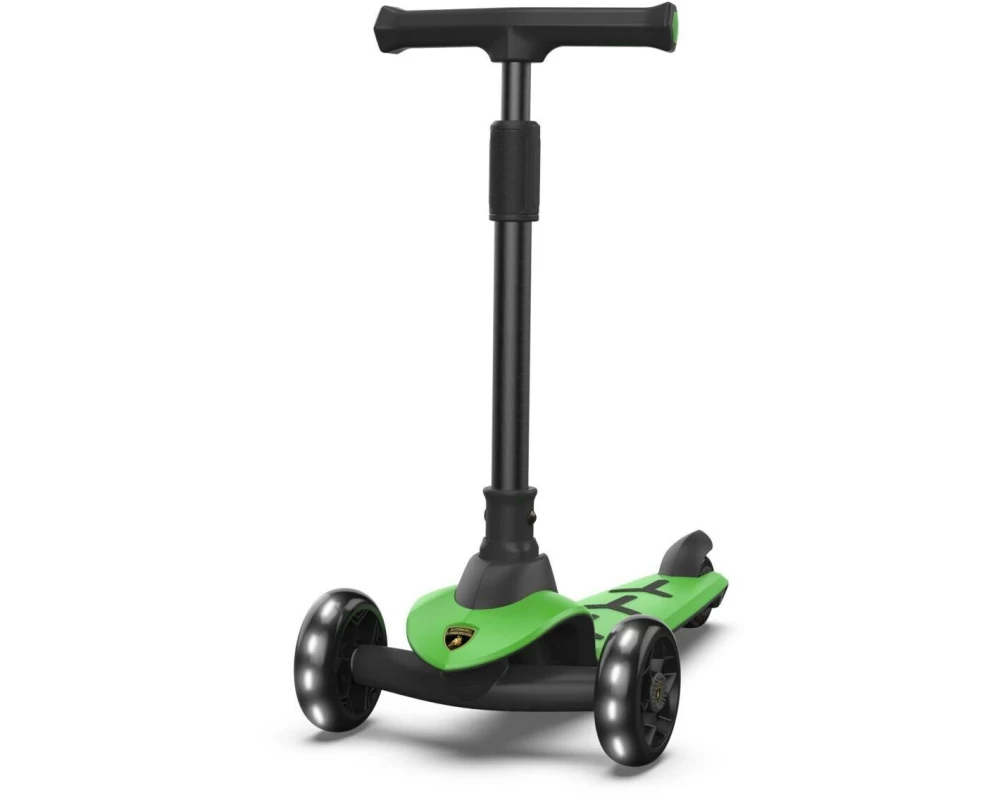 Kidiyana Scooter mit Leuchträdern, Aluminium, Polypropylen, Glasfaser