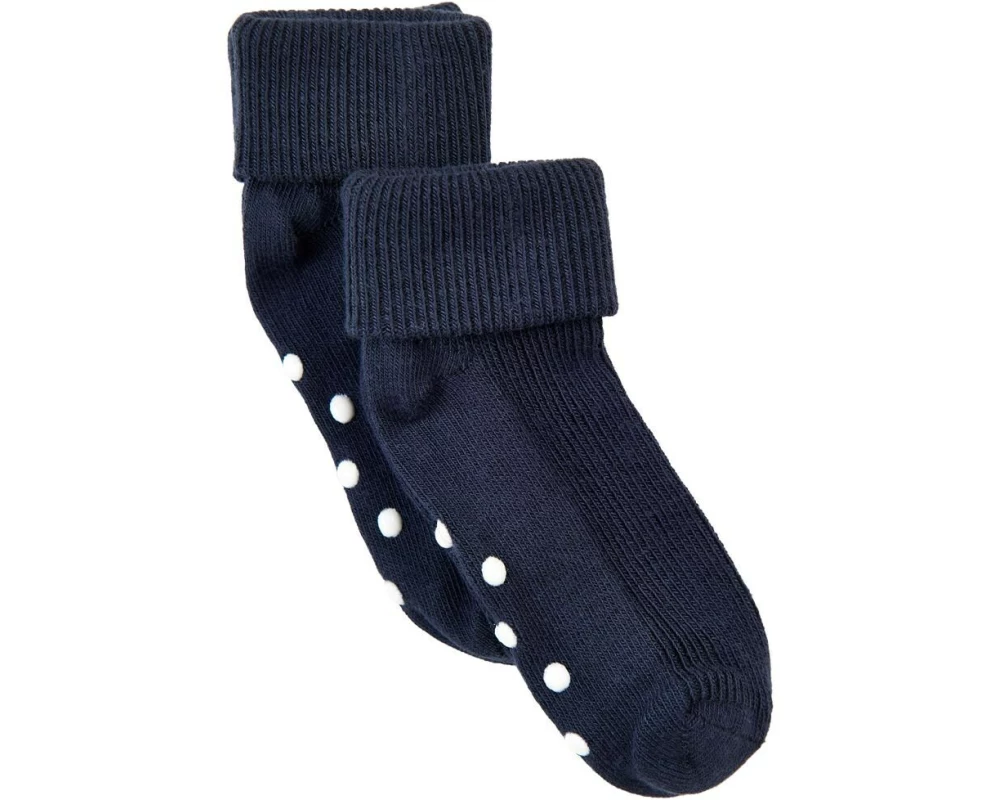minymo Antirutsch-Socken 2er Set Dark Navy Gr. 19/22