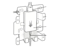 Zebra KT-152097-03 Mounting Bracket for Kiosk, Power Supply