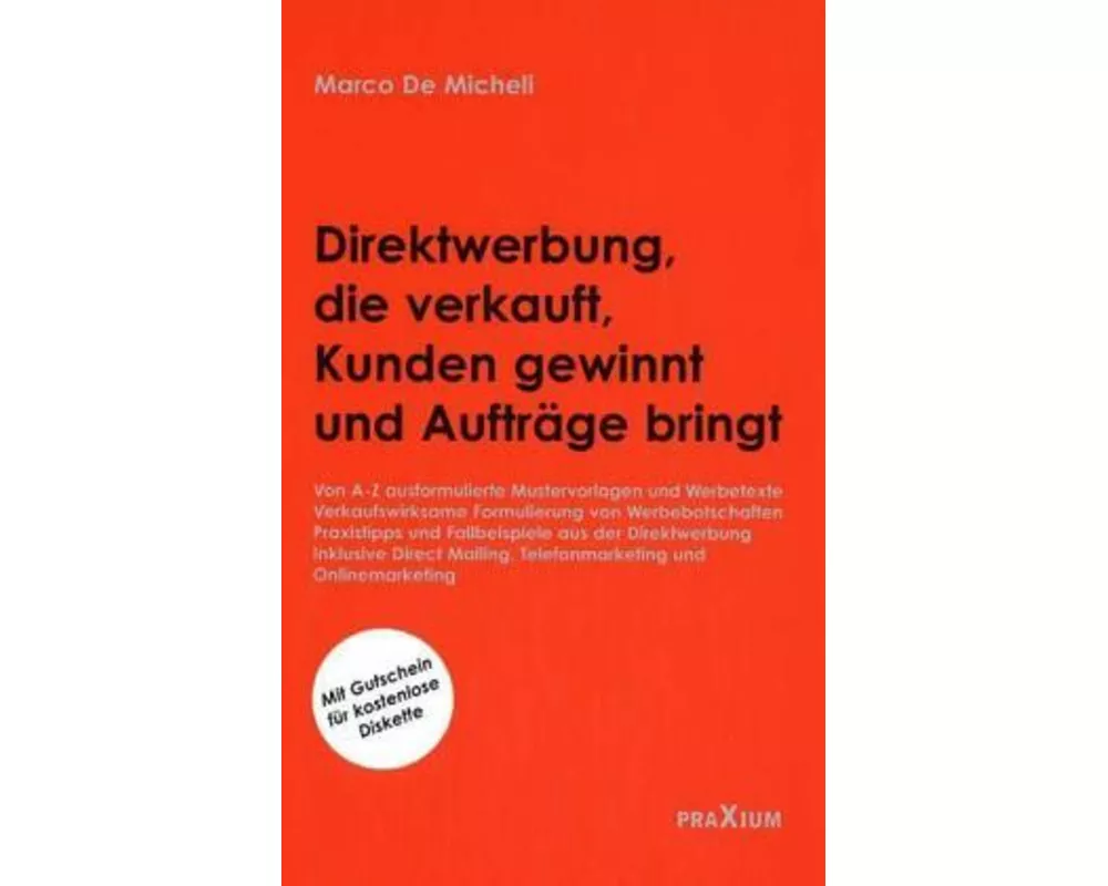 Direktwerbung, die verkauft, Kunden gewinnt und Aufträge bringt