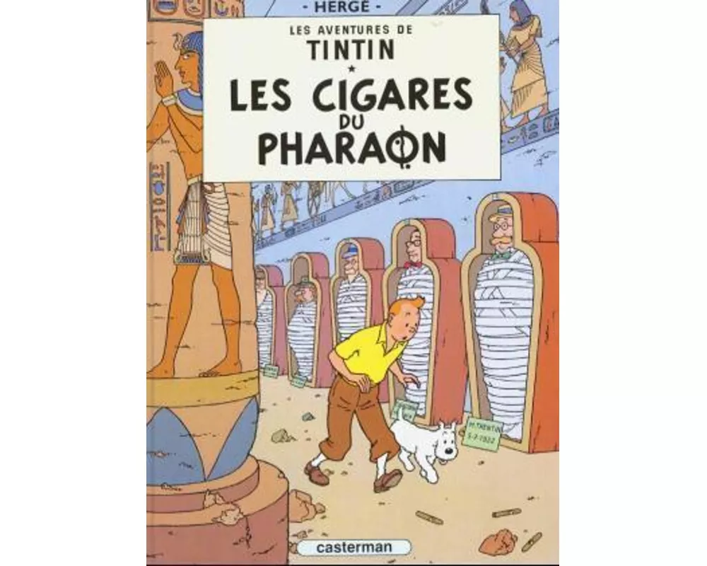Les Aventures de Tintin 04. Les cigares du pharaon