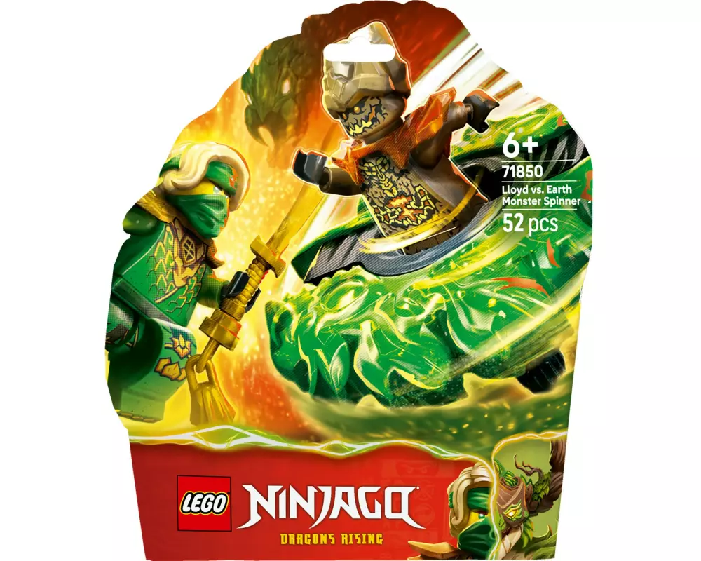 LEGO Ninjago Lloyd vs. Erdmonster-Spinner 71850