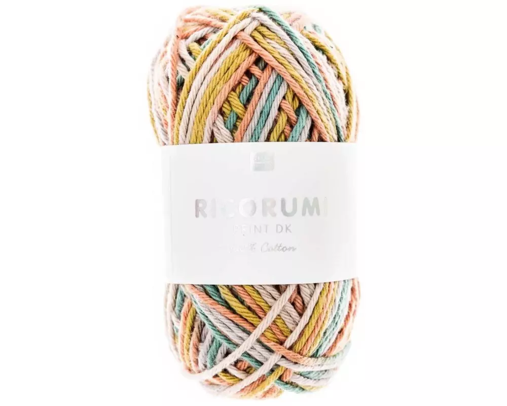 Rico Design Wolle Creative Ricorumi DK Print 25 g, Mehrfarbig