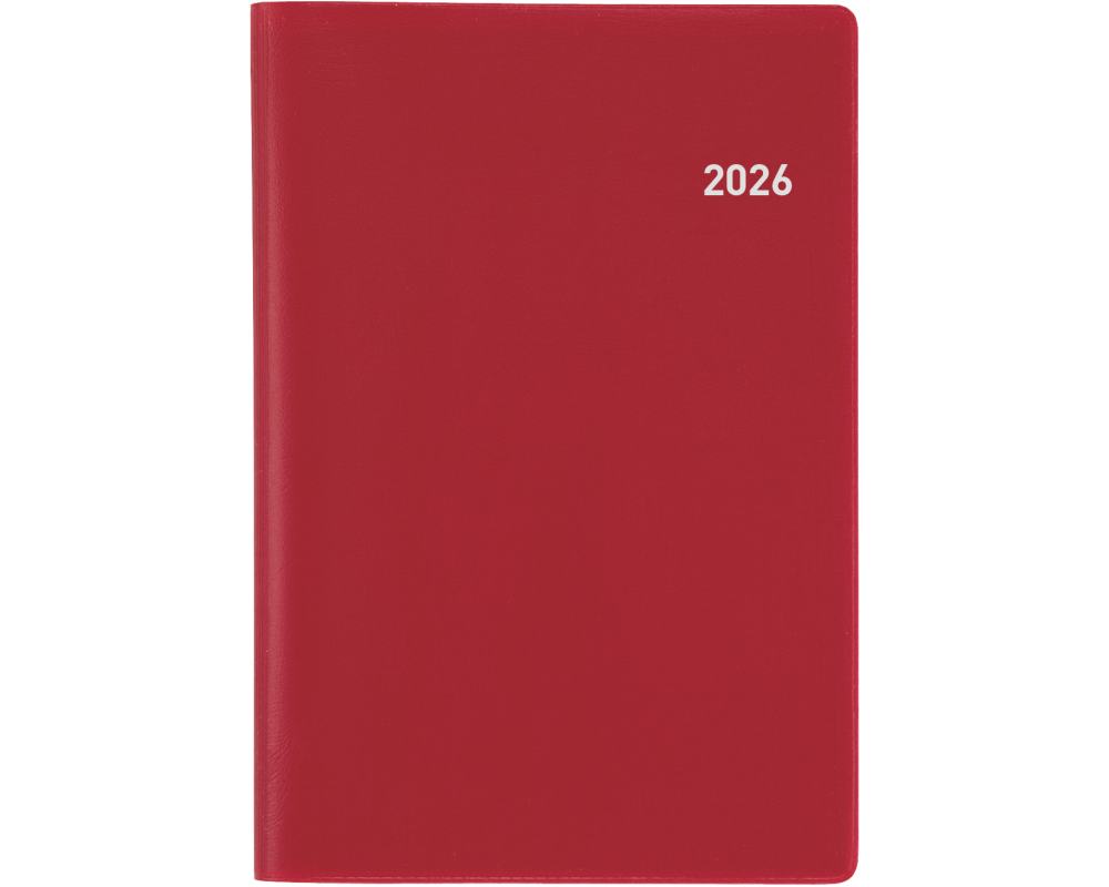 BIELLA Planer Istanbul 2026 855612470026U 1M/2S weinrot ML 10.6x15.3cm