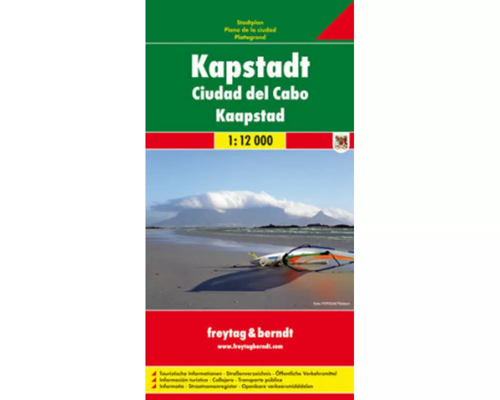 freytag & berndt Stadtplan Kapstadt 1:12.000