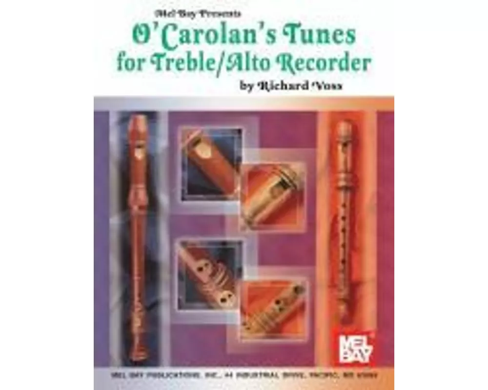 O'Carolan's Tunes for Treble/Alto Recorder