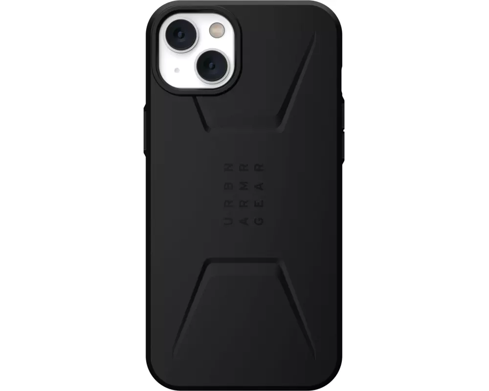 UAG Back Cover Civilian Case iPhone 14 Plus Schwarz