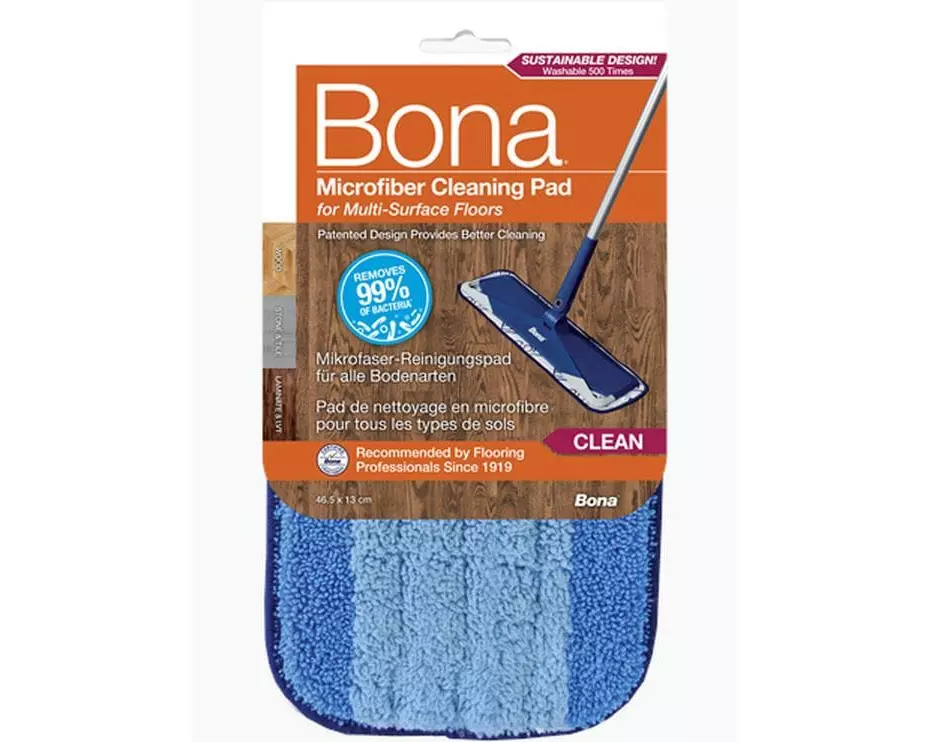 Bona Mikrofaser-Reinigungstuch CA101020 Blau