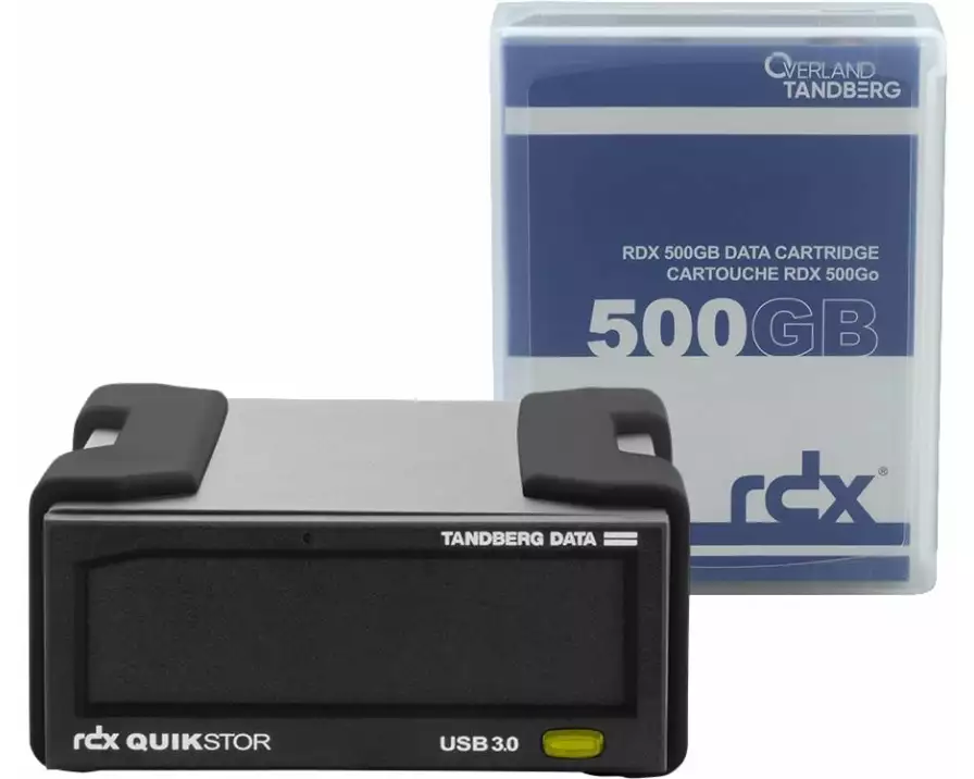 Tandberg Data RDX-Laufwerk 8863-RDX RDX QuikStor USB 3.0/extern 0.5 TB