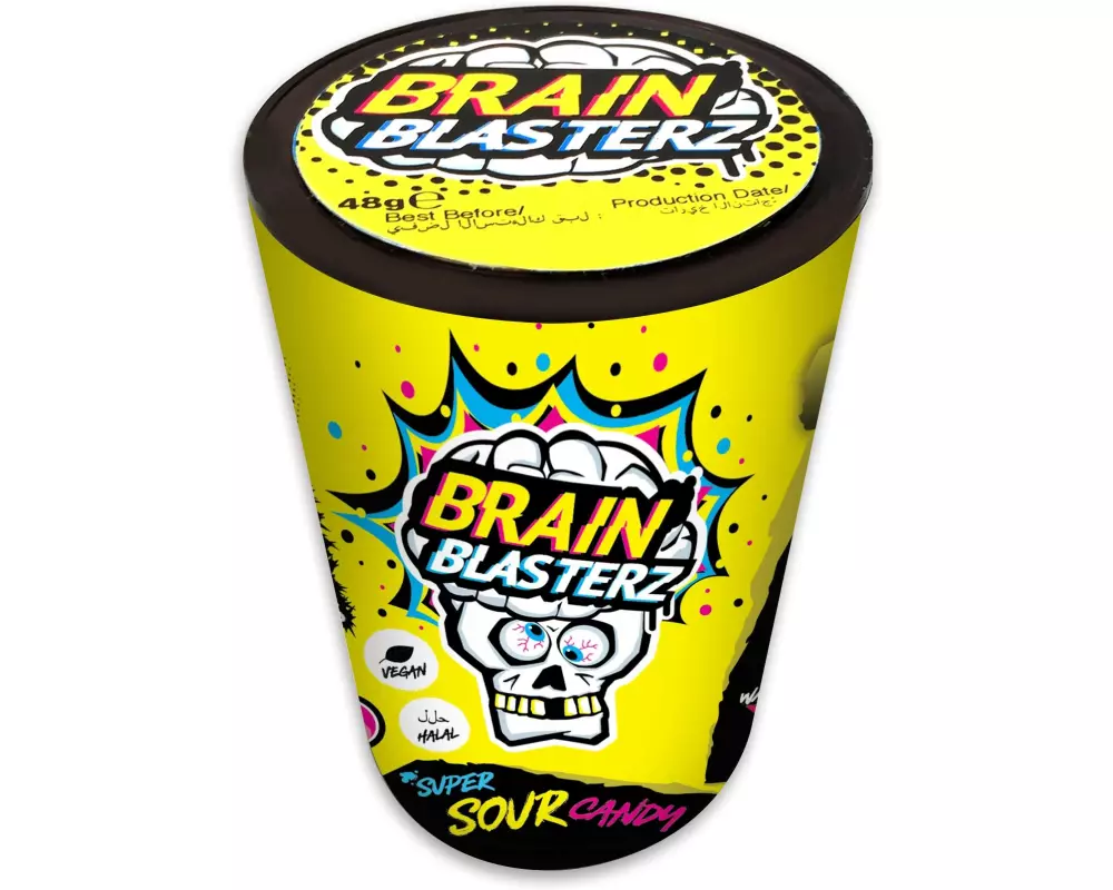 Brain Blasterz Sour Hard Candy 48 g
