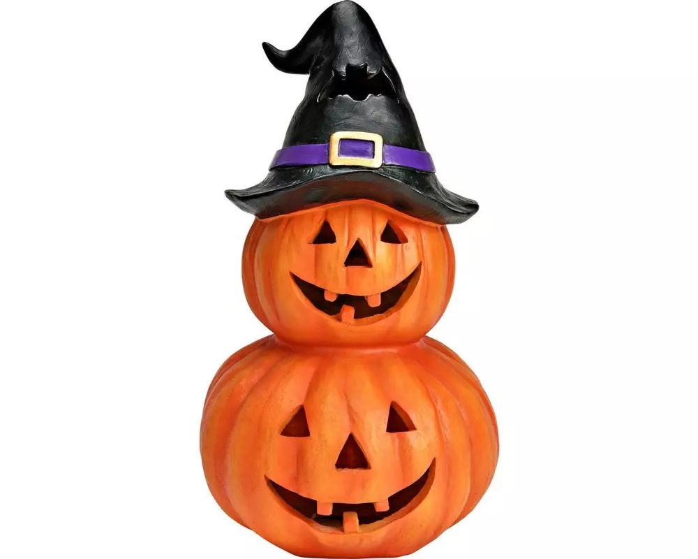 G. Wurm Aufsteller Kürbis Hexenhut 34 cm