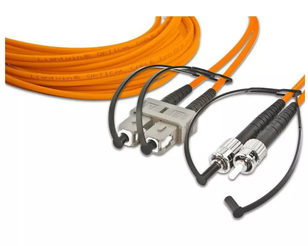 Lightwin LWL-Patchkabel SC-ST, Multimode, OM2, 10 m