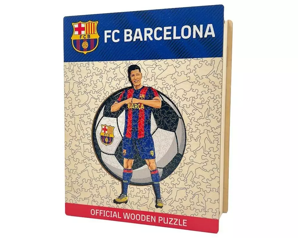 Iconic Puzzle Puzzle FC Barcelona – Robert Lewandowski