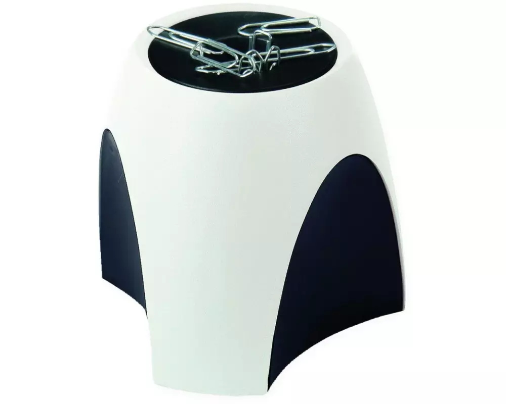 HAN Büroklammerspender Delta Schwarz/Weiss