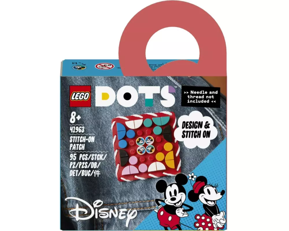 LEGO® DOTS Disney Micky und Minnie: Kreativ-Aufnäher 41963