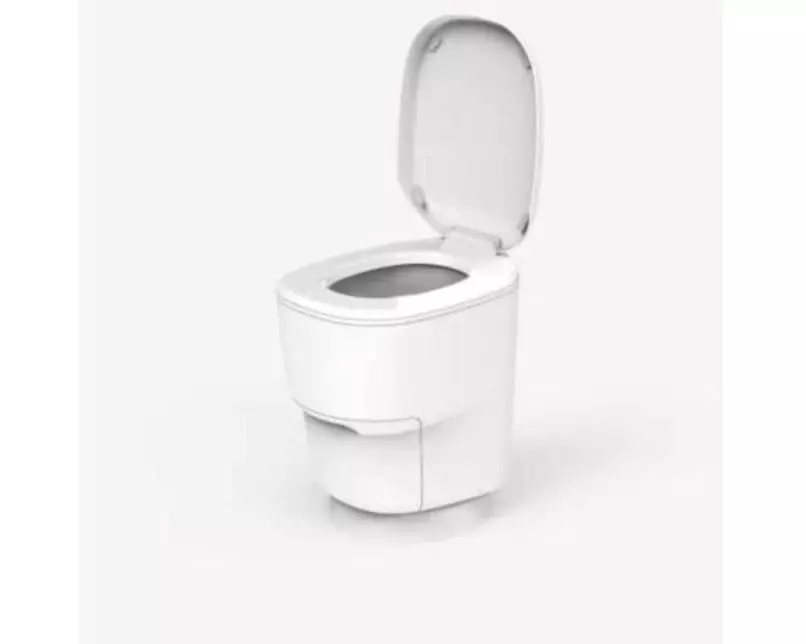 Clesana Toilette C1 mit Rund-Sockel Weiss