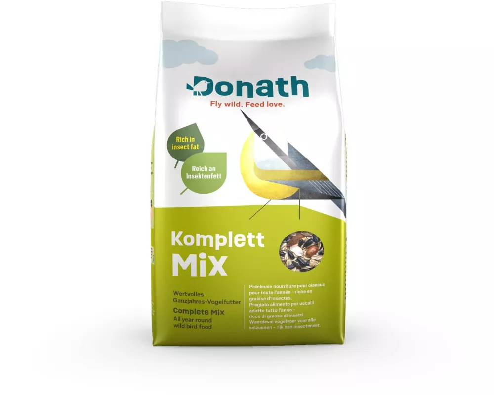 Donath Vogelfutter Komplett Mix, 1 kg