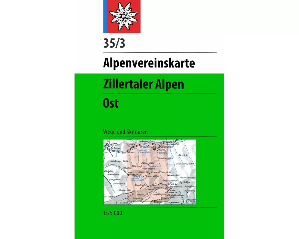 Zillertaler Alpen, Ost