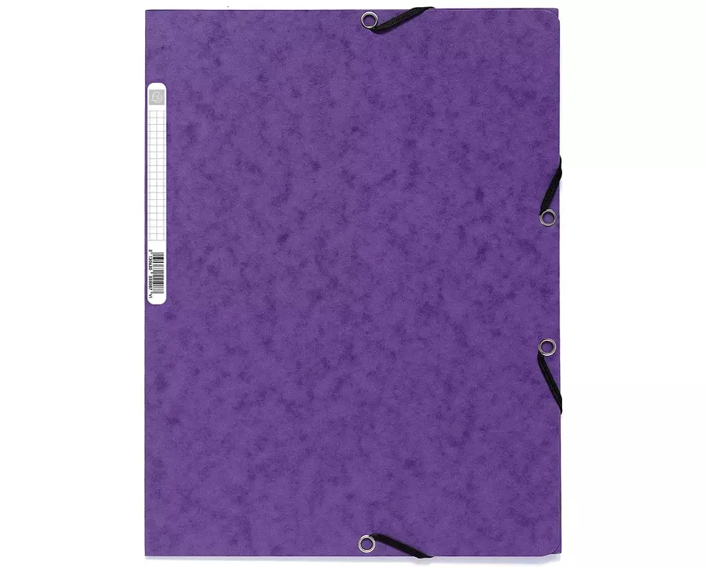Exacompta Gummibandmappe A4 Violett, 250 Blatt