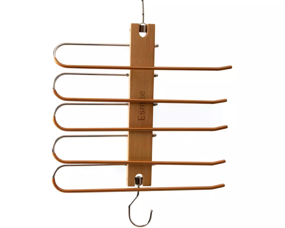 Esmée Hosenbügel mit Gummibeschichtung 1 Stück, Braun