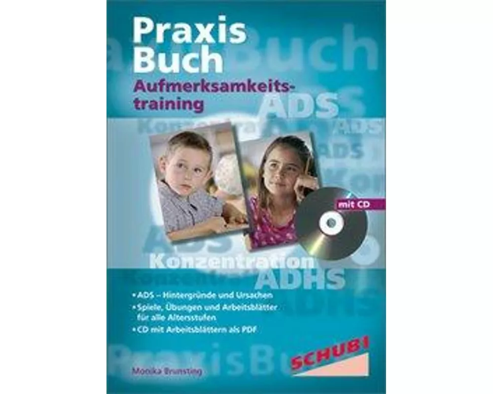Aufmerksamkeitstraining. Praxisbuch. Kombipaket