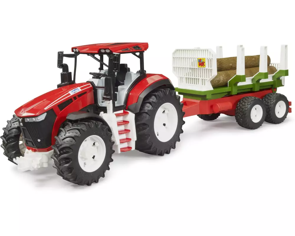 Bruder Spielwaren Track Builder ROADMAX mit Rückeanhänger