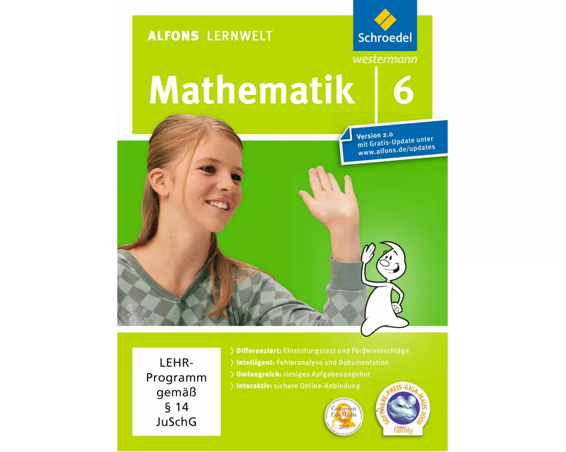 Alfons Lernwelt Lernsoftware Mathematik - aktuelle Ausgabe
