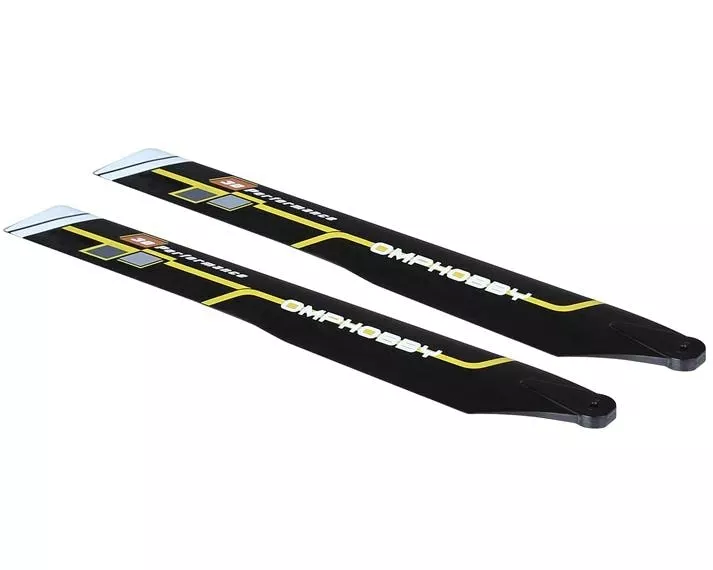 OMPHobby Hauptrotorblätter Gelb M2 - Evo