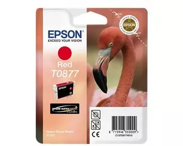 EPSON T0877 Ink red Std Capacity 11.4ml blister
