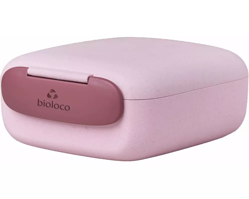 BioLoco Lunchbox Mini Square Rosa
