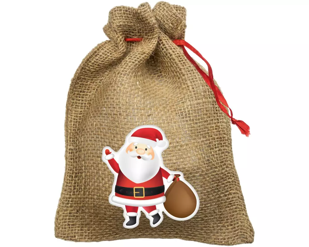 URSUS Jutesack Samichlaus 17 x 23 cm