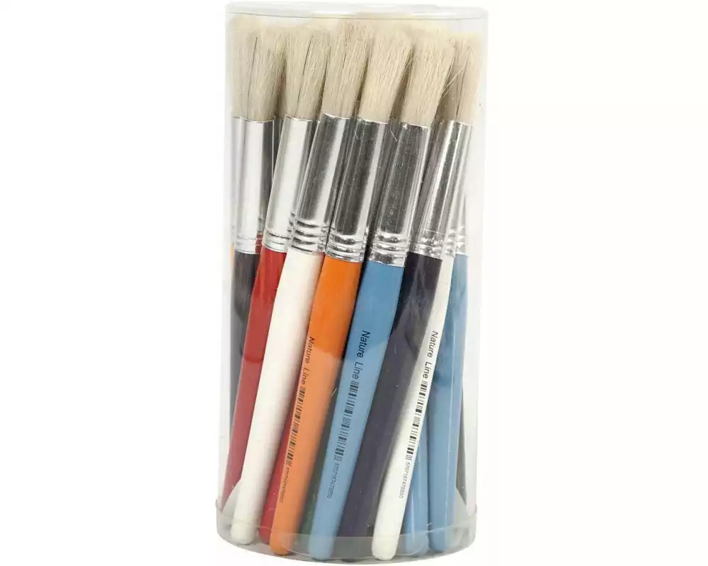 Creativ Company Borstenpinsel für Kinder 30 Stück