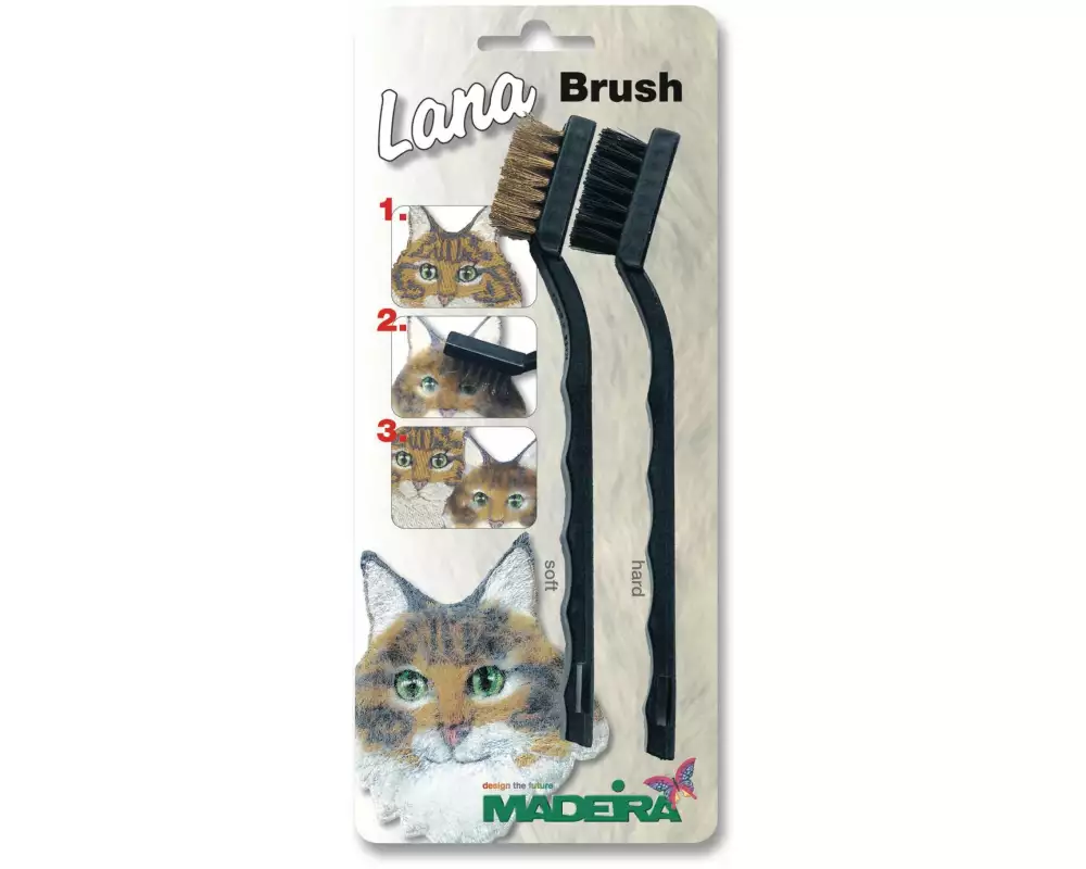 Madeira Stickzubehör Lana Brush 2 Stück
