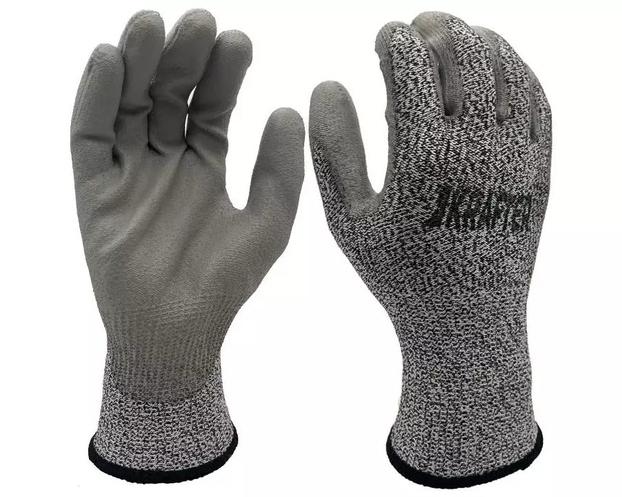 STRUCT Schnittschutzhandschuh Klasse C, Nylon XL, Grau, 10 Paar