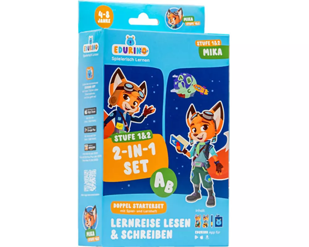 Edurino Doppelstarterset Mika Blau