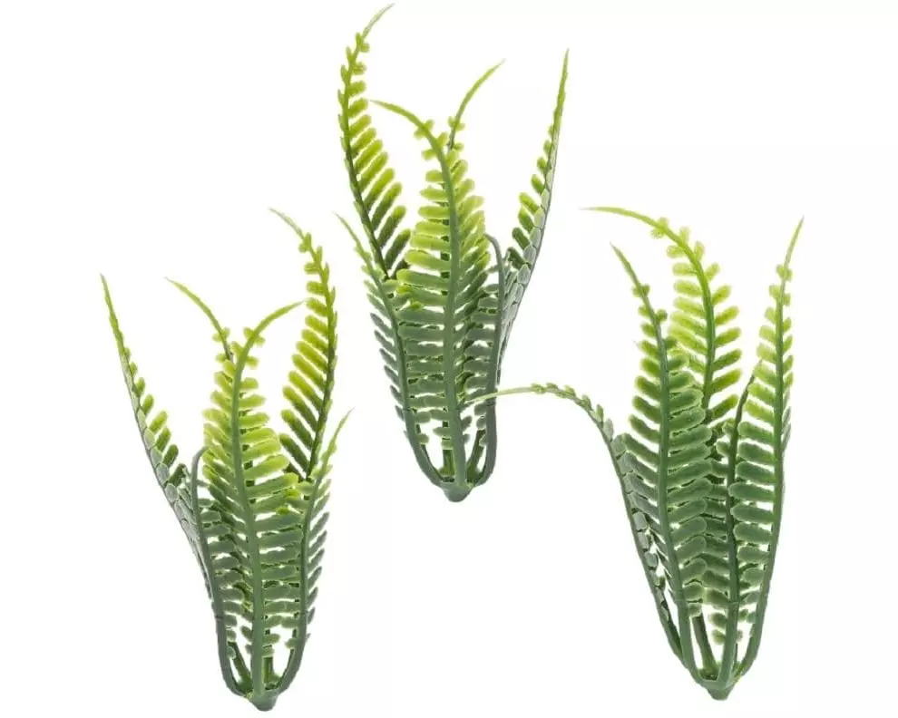 HobbyFun Mini-Utensilien Farn I 7 cm, 3 Stück