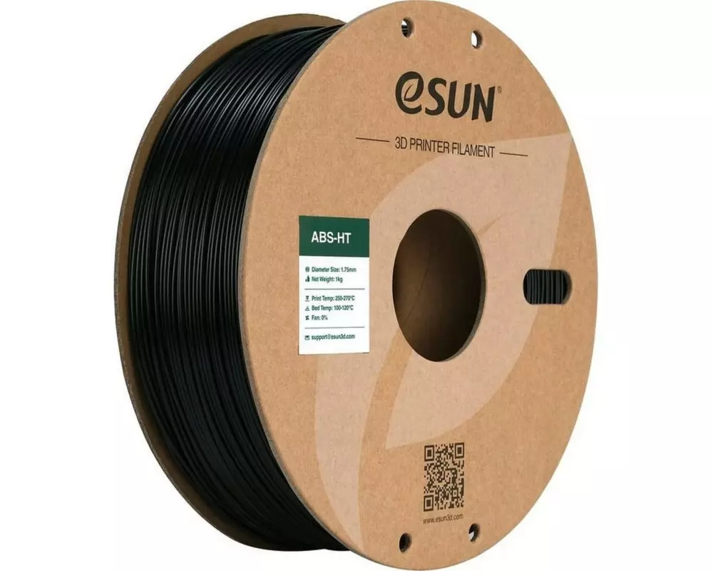 eSun Filament ABS HAT, Schwarz 1.75 mm 1 kg
