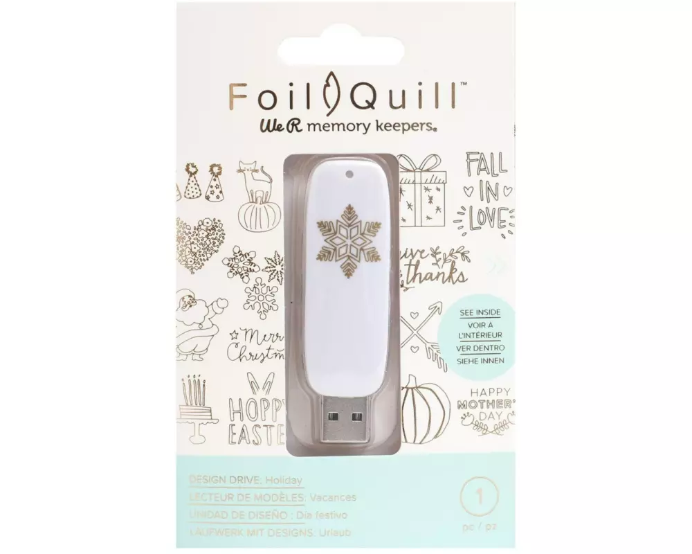 We R Memory Keepers Design USB-Stick Festtage