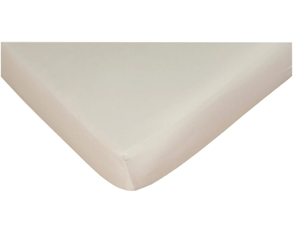 Nobilium Fixleintuch Nela 90-100 x 200-220 cm, Crème