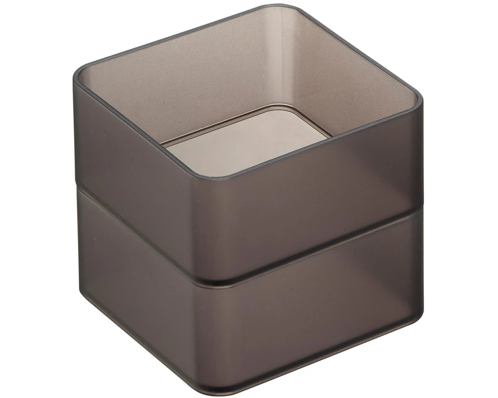 Yamazaki Schubladenbox Organizer S Tower 2er Set Schwarz